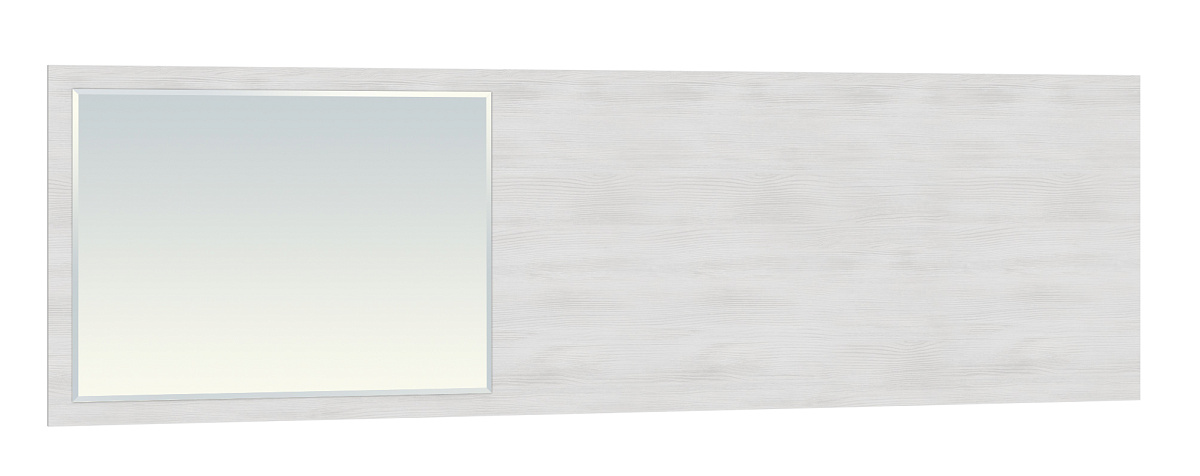 Панель с зеркалом Виктория ВИ-20 (2000x600) северное дерево светлое