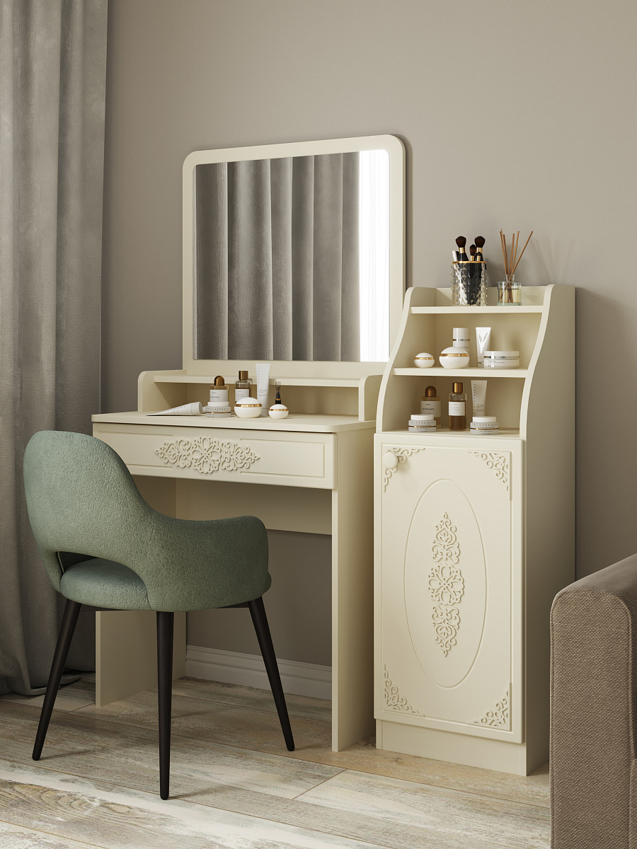 Шкаф Ассоль плюс АС-64 ваниль