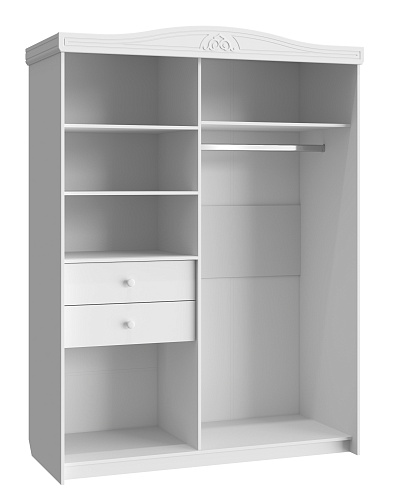 Шкаф-купе Ассоль АС-20 белое дерево
