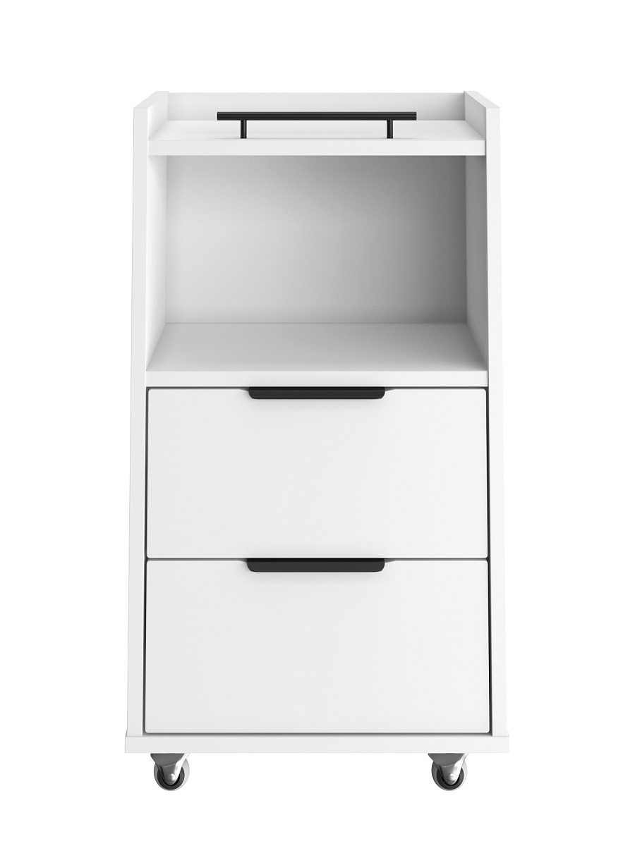 Тумба К-30 белый структурный/меренга