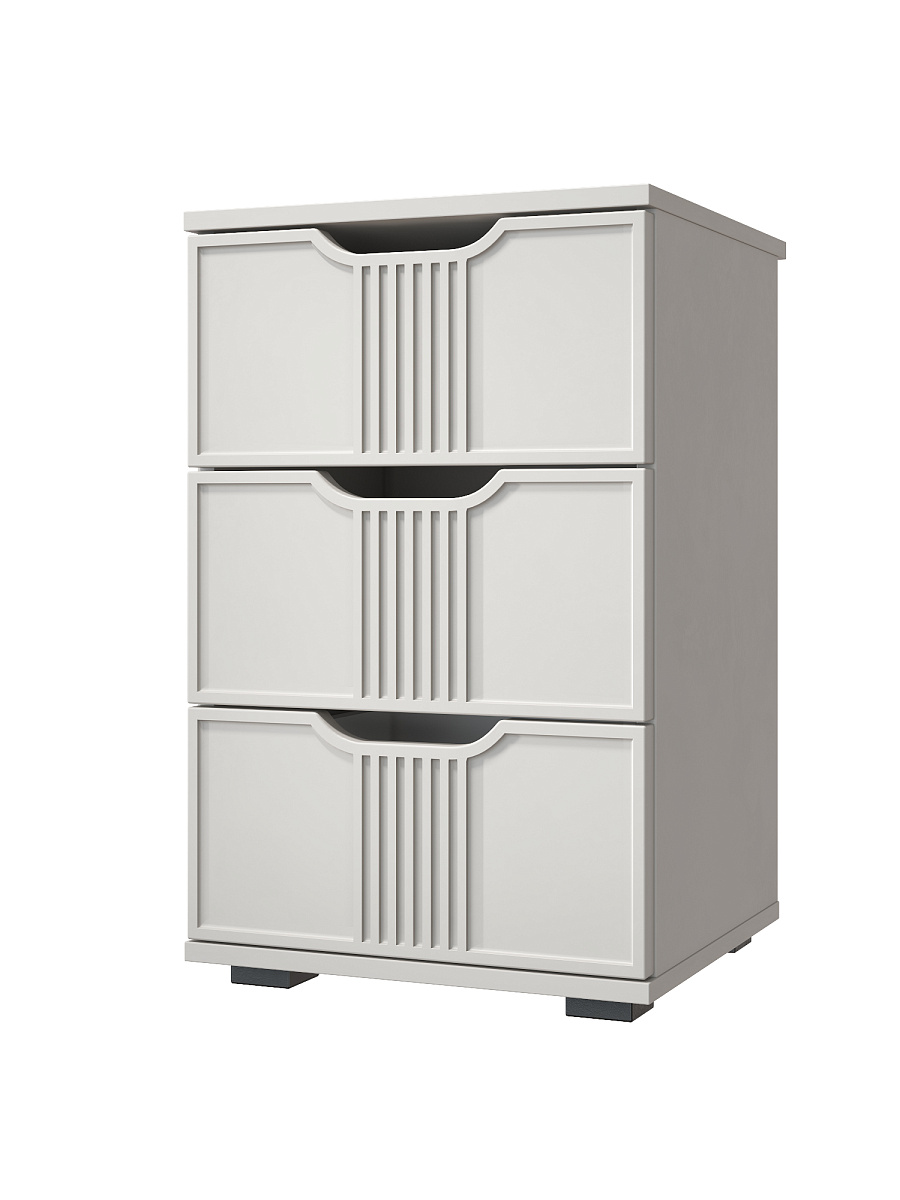 Тумба прикроватная Эмилия ЭЛ-26 кашемир/шарли керамика