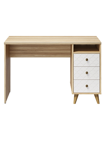 Стол Велламо ВО-17 блэквуд ячменный/бланж (правый)