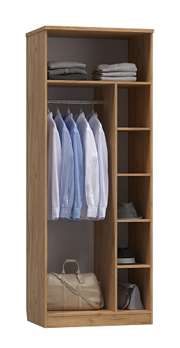 Шкаф для одежды Виктория ВИ-11 дуб крафт золотой