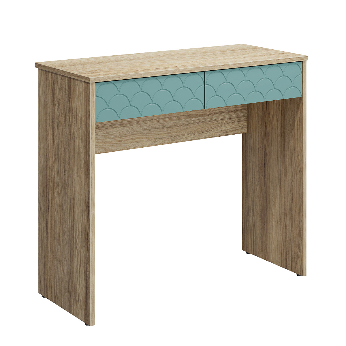 Стол Велламо ВО-09 блэквуд ячменный/бирюза