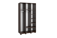 Шкаф «Монблан» МБ-24К венге/орех шоколадный