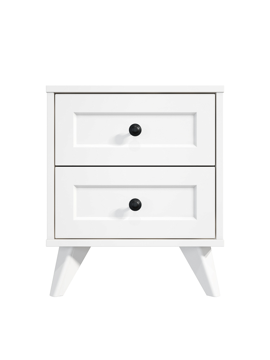 Тумба прикроватная Вильям ВМ-14 белый бриллиант/бланж