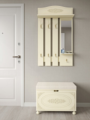 Вешалка Ассоль плюс АС-76 ваниль