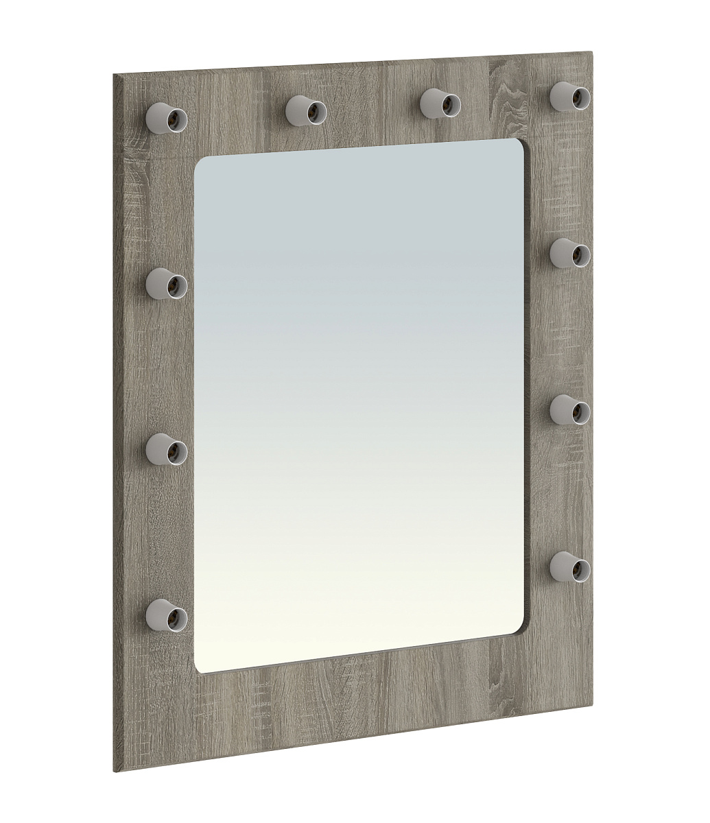 Зеркало ДримСтар ДС-40 дуб эвок/дуб сонома темный