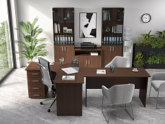 Стол эргономичный ОФ-10 венге