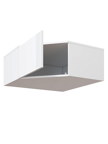 Антресоль Эмилия ЭЛ-52 белый структурный/меренга