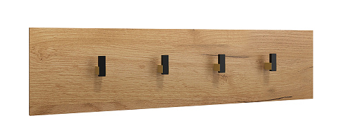 Вешалка Агата АТ-5 дуб крафт золотой