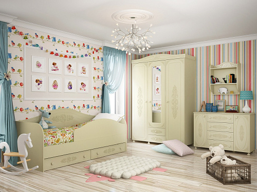 Кровать Ассоль плюс АС-10 (2000х800) ваниль