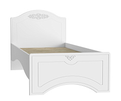 Кровать Ассоль АС-26 (2000х800) белое дерево