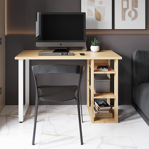 Стол С-611 (1200х600) дуб крафт золотой