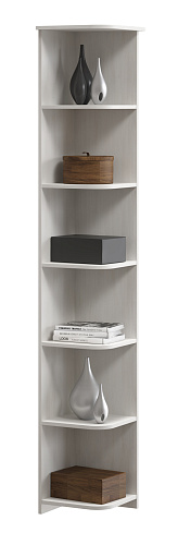 Стеллаж угловой Агата АТ-9 северное дерево светлое