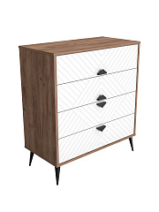 Комод Астрид АР-02 дуб крафт табачный/бланж