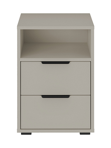 Тумба прикроватная Оптима ОП-07 глиняный серый/риолит