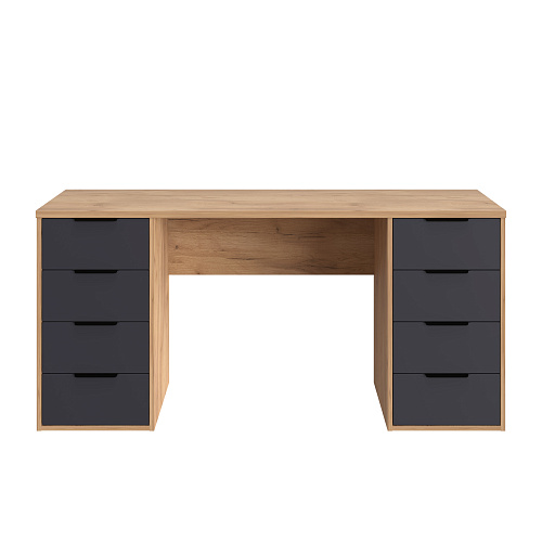 Стол С-403 дуб крафт золотой/графит (1600х550)