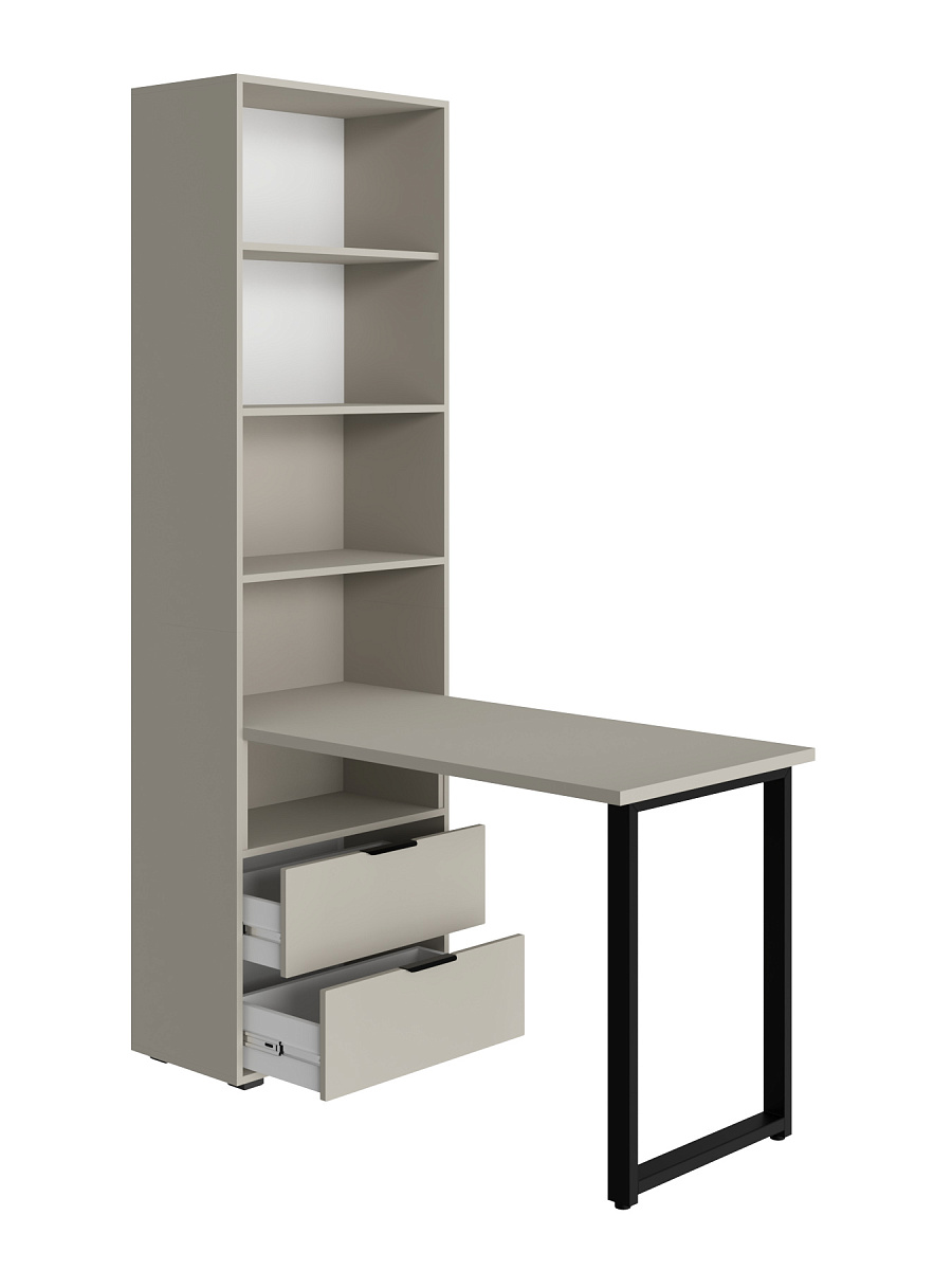 Стол рабочий Оптима ОП-20 глиняный серый/риолит