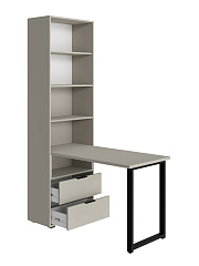 Стол рабочий Оптима ОП-20 глиняный серый/риолит