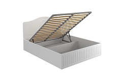 Кровать «Монблан» МБ-606К (2000х1600) белое дерево