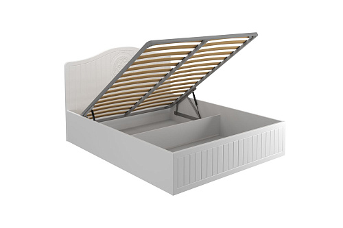 Кровать «Монблан» МБ-606К (2000х1600) белое дерево