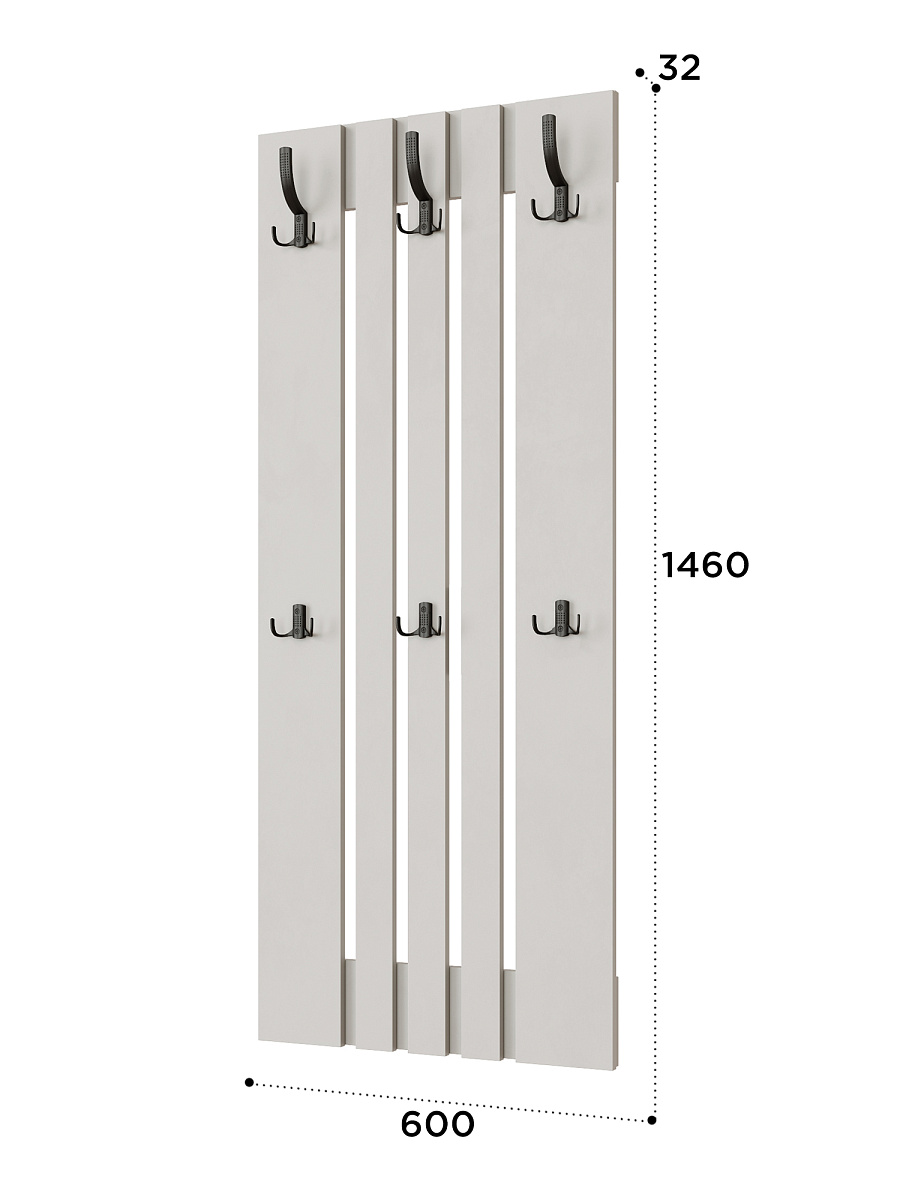 Вешалка Эмилия ЭЛ-7 кашемир