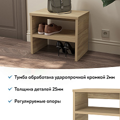 Тумба Т-10 блэквуд ячменный (530х441)