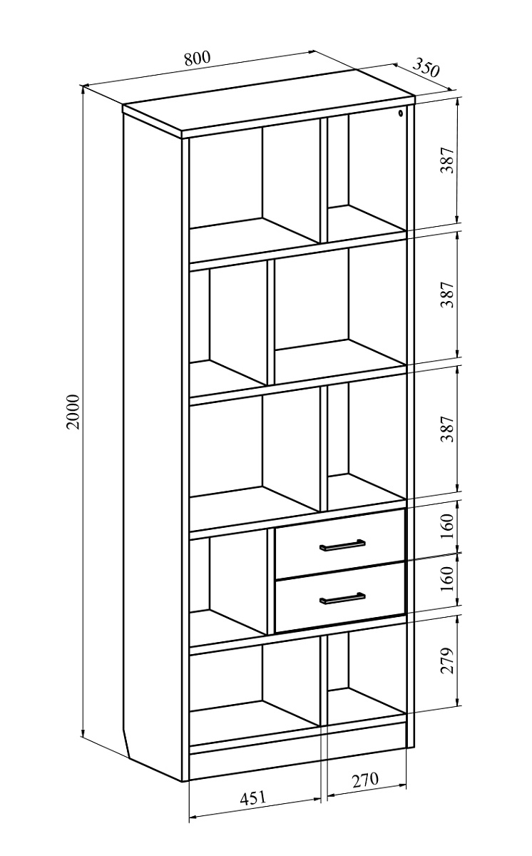 Набор мебели Виктория ВИ-007 дуб крафт золотой