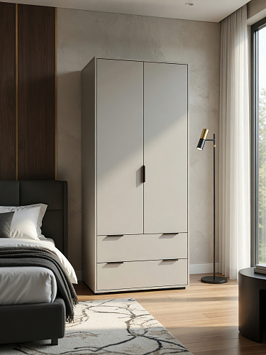 Шкаф Оптима ОП-26 глиняный серый/риолит