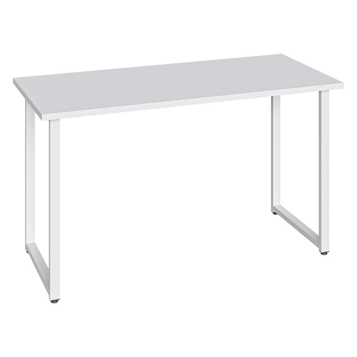 Стол С-600 белый структурный/каркас белый (1350х600)