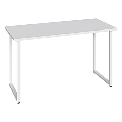 Стол С-600 белый структурный/каркас белый (1350х600)