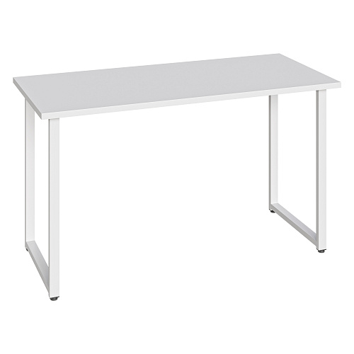 Стол С-600 белый структурный/каркас белый (1350х600)