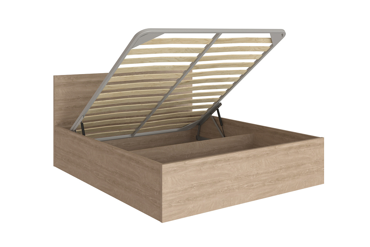 Кровать Анастасия АН-29К (2000x1400) дуб роше