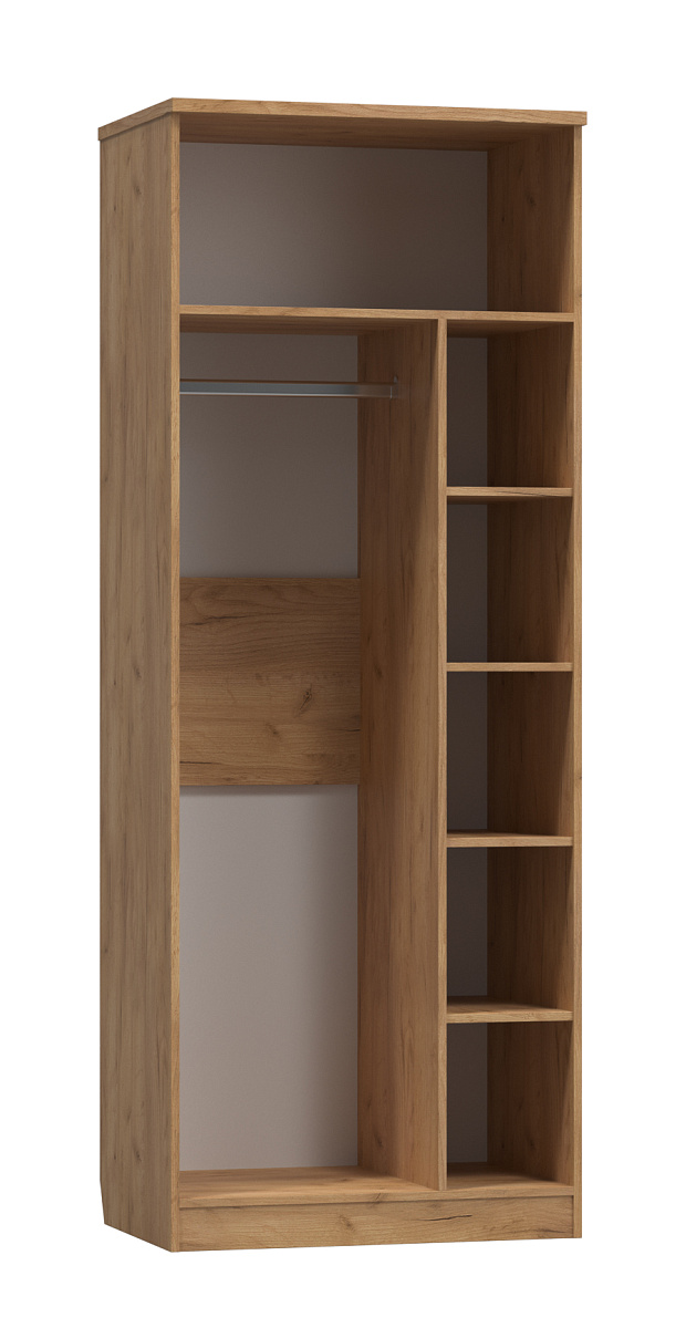 Шкаф для одежды Виктория ВИ-11 дуб крафт золотой