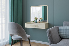 Тумба подвесная Ассоль плюс АС-69 ваниль