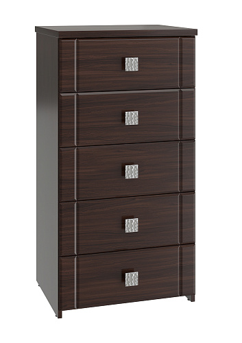 Комод Изабель ИЗ-51К орех темный