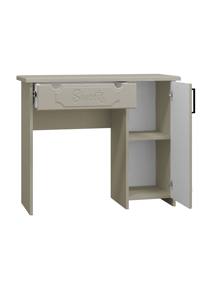 Стол туалетный ДримСтар ДС-2 глиняный серый/риолит