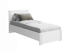 Кровать Эмилия ЭЛ-27 (90х200) белый структурный/меренга