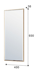 Зеркало Эмилия ЭЛ-5 дуб крафт золотой