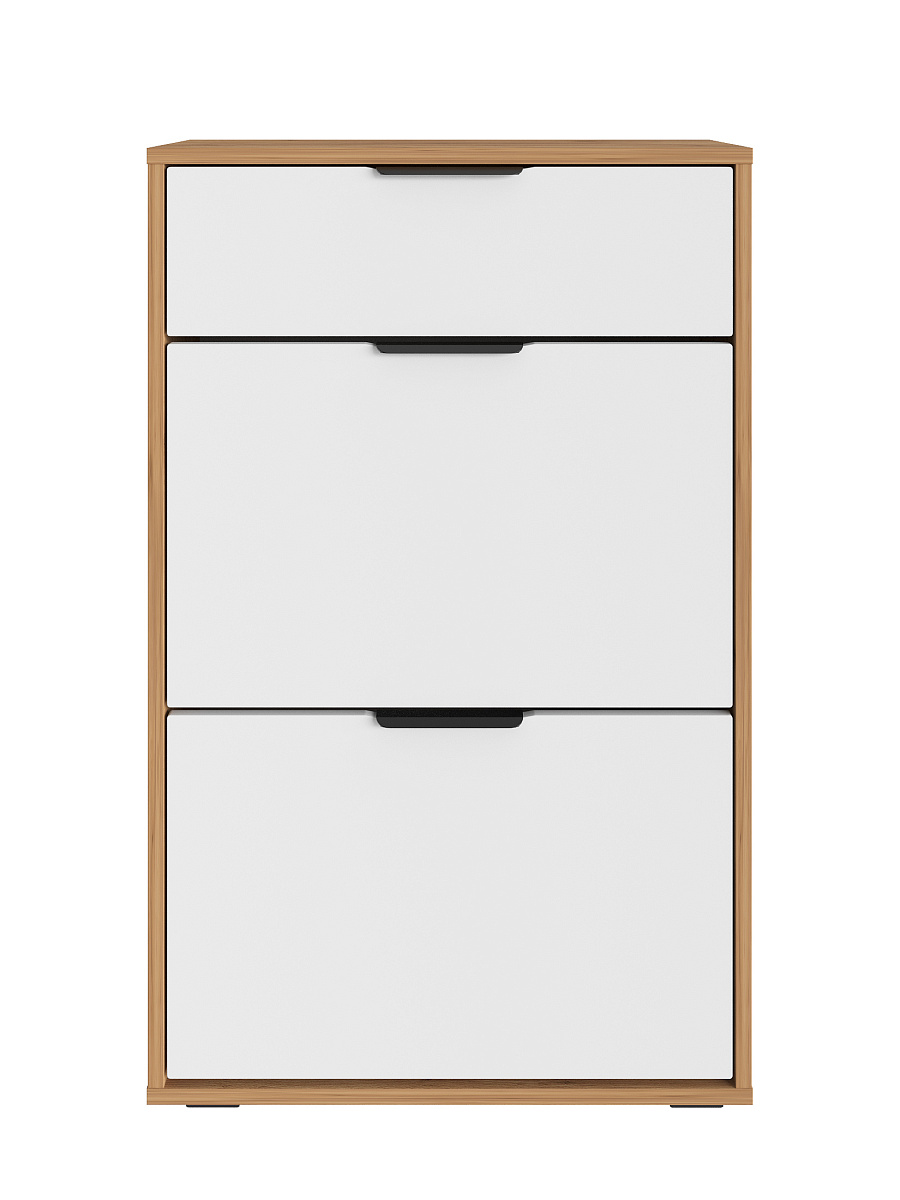 Тумба Оптима ОП-09 дуб крафт золотой/меренга