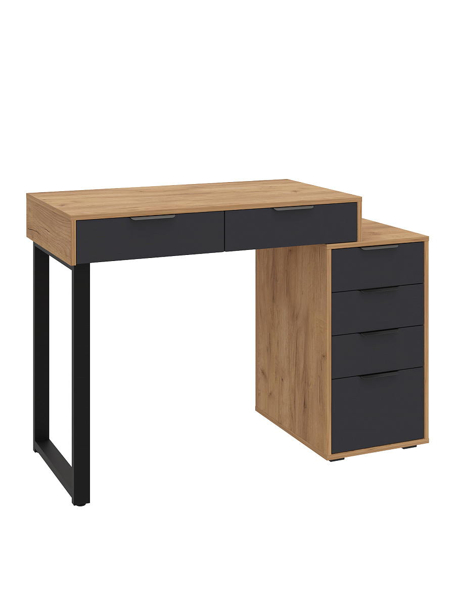 Стол Оптима ОП-18 дуб крафт золотой/графит