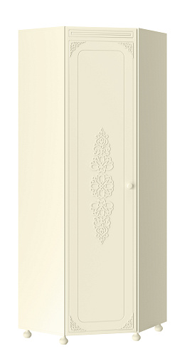 Шкаф угловой Ассоль плюс АС-52К (левый) ваниль