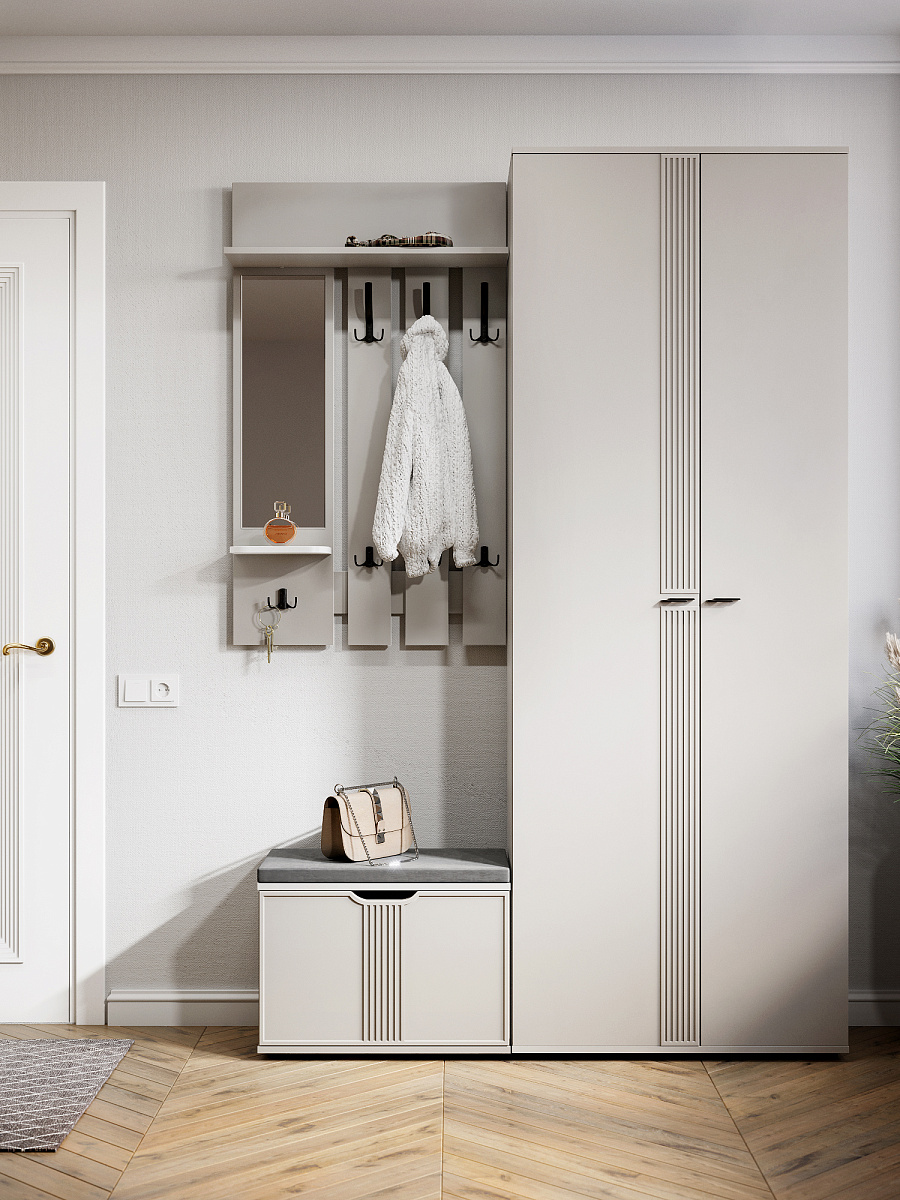 Вешалка Эмилия ЭЛ-49 кашемир/шарли керамика