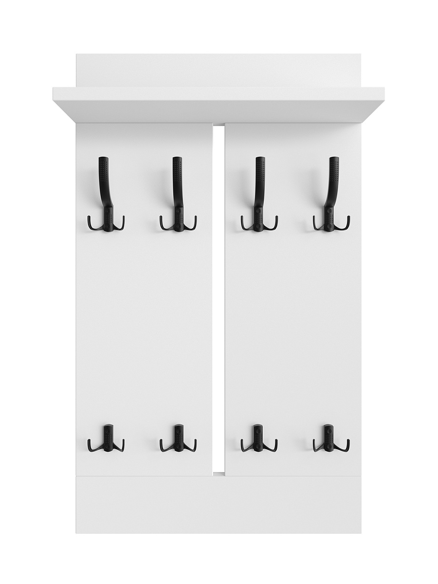 Вешалка ВН-13 белый структурный (600*1000)