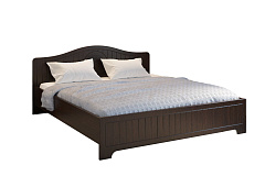 Кровать «Монблан» МБ-604К (2000х1800) венге/орех шоколадный