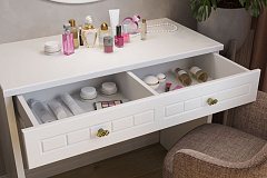 Туалетный столик Монблан МБ-73К белое дерево