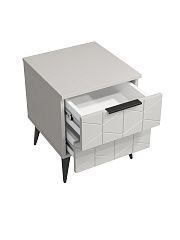 Тумба прикроватная Контемпо КТ-04 кашемир/шарли керамика