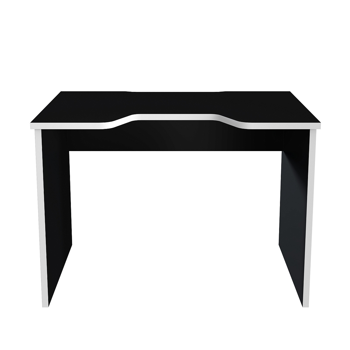 Геймерский стол С-241 черный/белый (1100х750)