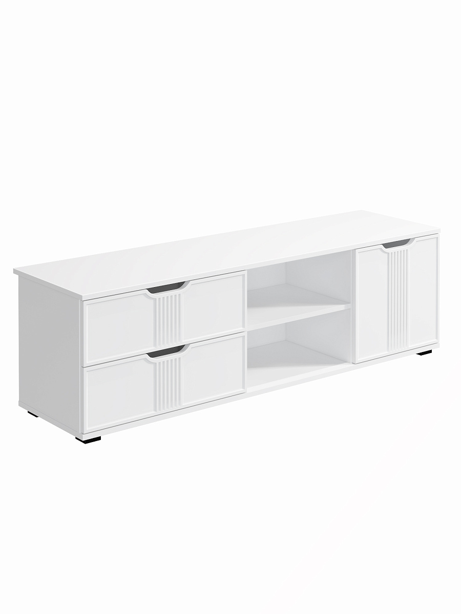 Тумба Эмилия ЭЛ-40 белый структурный/меренга